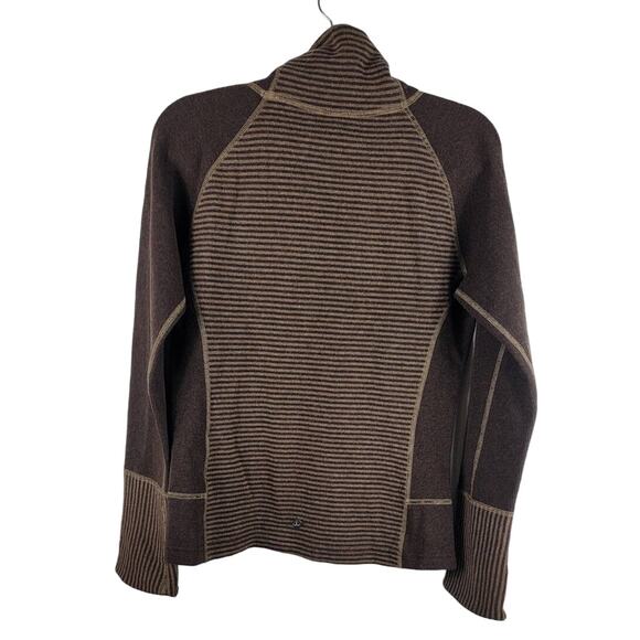 Prana Women's Wool Blend High Neck Button Detail Sweater S - Picture 2 of 6